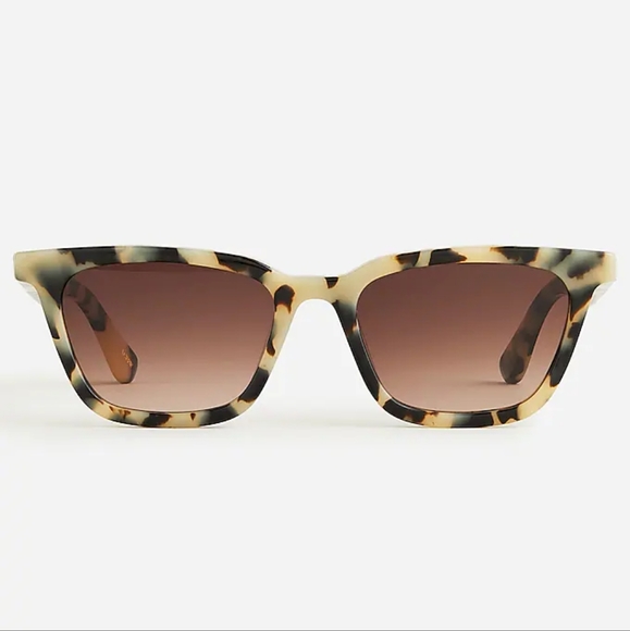 J. Crew Angular Tortoiseshell Sunglassss - Picture 6 of 6